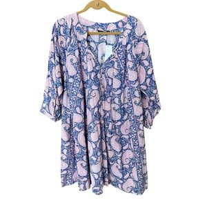 La Plage Paisley A-line Midi Dress XXL 👗